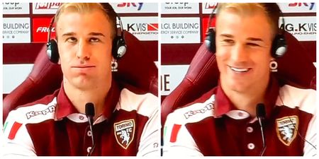 Joe Hart applauded by media for speaking Italian in his first press conference