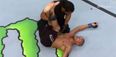 Watch UFC featherweight Chas Skelly score a record-breaking submission in Hidalgo