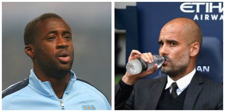 Yaya Toure’s agent tells Pep Guardiola where to go after he asks for an apology