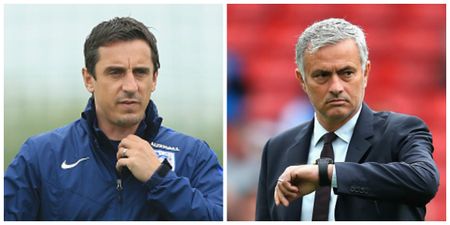 Gary Neville suggests someone at Manchester United is leaking stories to the press