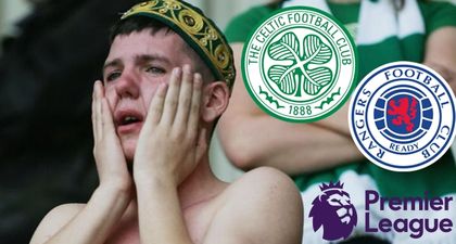 Celtic and Rangers chances of playing in the Premier League appear to have ended