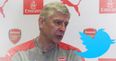 Arsene Wenger suggests social media could be used to make substitutions