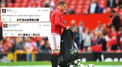 Manchester United thrash Leicester but everyone just wants to take the piss out of Wayne Rooney