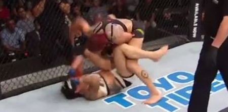 Cyborg scores another terrifying finish in her sophomore UFC fight