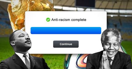 World rejoices as FIFA solves racism – world peace and global warming next on ‘to do’ list