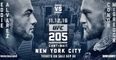 Conor McGregor vs Eddie Alvarez to headline UFC 205