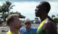 Watch James Corden lose miserably to Usain Bolt in a 100m sprint