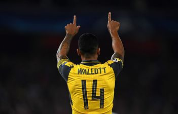 Theo Walcott scores two and Arsenal fans don’t know what to do