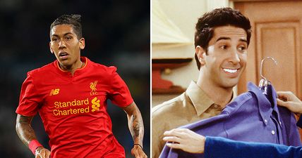 Liverpool fans are comparing Firmino’s ridiculous new look to Ross Geller