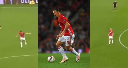 Zlatan Ibrahimovic appeared to vent his frustration with Wayne Rooney against Zorya