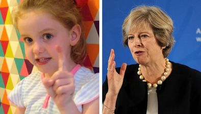 This brilliant 5-year-old has given PM Theresa May an absolute bollocking