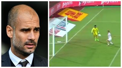 This goalkeeping clanger is the stuff of Pep Guardiola’s nightmares