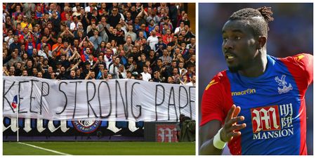 Crystal Palace photoshopped Pape Souaré into their team photo