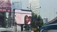 Man arrested for allegedly playing porn on hacked video billboard