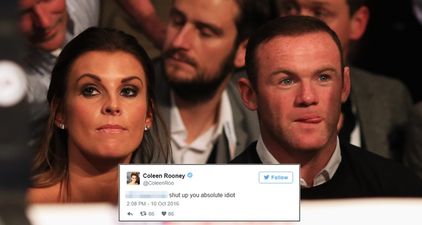 Wayne Rooney’s wife Coleen goes on Twitter rant over criticism of the Manchester United star