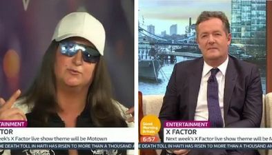 Piers Morgan was left utterly speechless by this bizarre Honey G rap about him