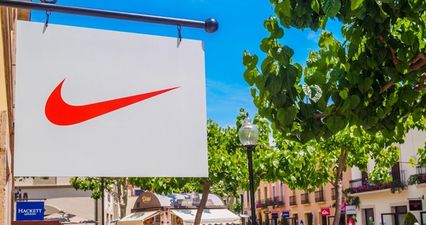 Hundreds of free pairs of Nike trainers are being given away as part of an art project