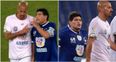 Here’s what Diego Maradona said to Juan Veron during their charity match bust-up