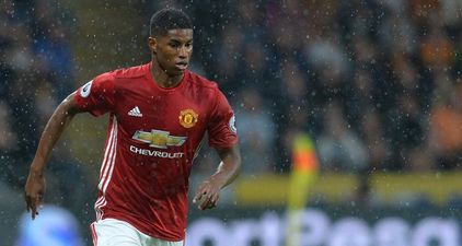 The first Manchester United match Marcus Rashford attended will make you feel very old