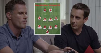 Gary Neville must be trying to wind Jamie Carragher up with his best Liverpool XI