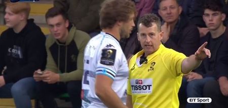 Nigel Owens wasn’t taking any of Francois Steyn’s shit this weekend