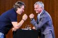 Jose Mourinho and John Bishop trying to crack each other up will definitely give you a laugh