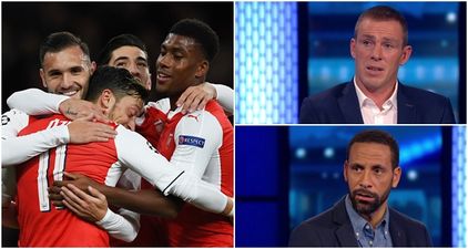 Rio Ferdinand is having none of Arsenal’s dressing room selfie celebrations