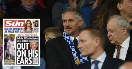 The Sun’s Gary Lineker front page intensifies refugee debate