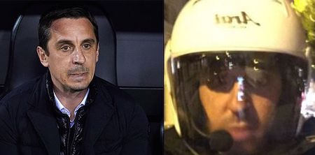 Gary Neville burns Liverpool, gets burned by Carragher and receives abuse for both