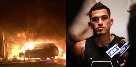 Three cars set on fire in driveway of former UFC champion Anthony Pettis’ home