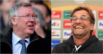 Jurgen Klopp is not too sure if he’s allowed to like Alex Ferguson