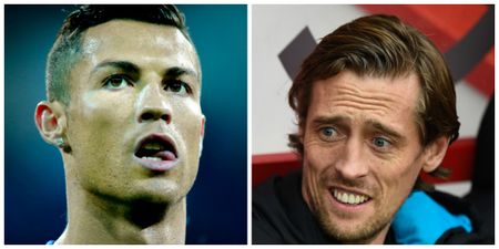 Fans love Peter Crouch’s offer to recreate Cristiano Ronaldo pose