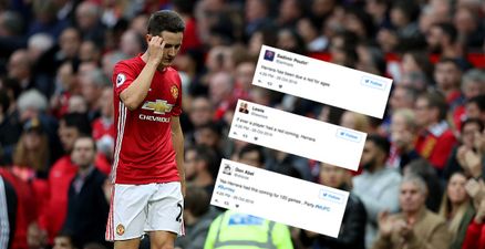 Everyone’s saying the same thing after Ander Herrera sees red for Man Utd