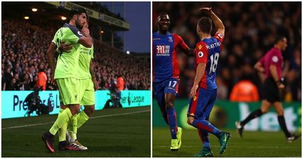 There were kit issues all around when Liverpool faced off with Crystal Palace