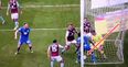 Linesman at Birmingham v Aston Villa makes the greatest call in football history