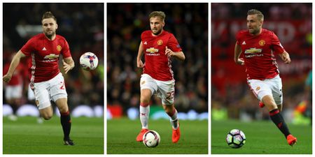 Luke Shaw ranks himself among Manchester United’s three fastest players