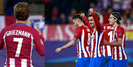 Antoine Griezmann’s outrageous flick is a firm contender for goal of the week