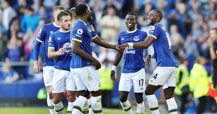 Romelu Lukaku and Yannick Bolasie have a novel way of ensuring defenders can’t understand them