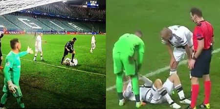 Proof Cristiano Ronaldo did not deliberately stamp on that Legia Warsaw defender