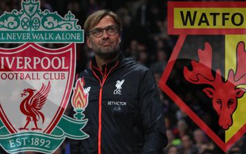 One change for Liverpool as Jurgen Klopp names team he hopes can take Reds top of the table