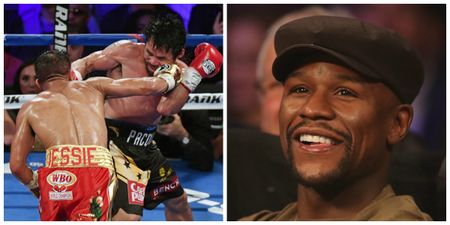 Floyd Mayweather sparks Pacquiao rematch talk after watching his old foe in action