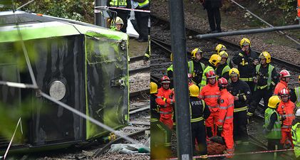 Driver of overturned Croydon tram arrested as police confirm ‘loss of life’