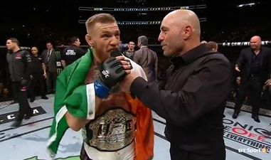 Fans were infuriated with this Conor McGregor’s interview after he made history at UFC 205