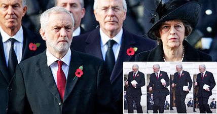 The Sun shamefully doctor image to suggest Jeremy Corbyn was ‘dancing’ on Remembrance Sunday