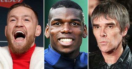 Paul Pogba does his best Conor McGregor impression – but it comes out more Ian Brown