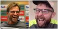 WATCH: Probably the greatest Jurgen Klopp impression of all time