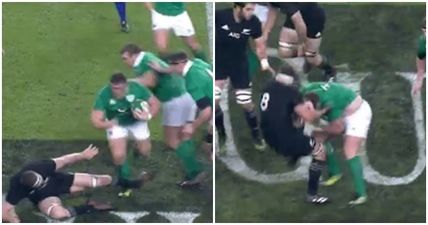 This explosive power from Ireland’s Tadhg Furlong is not normal for a human