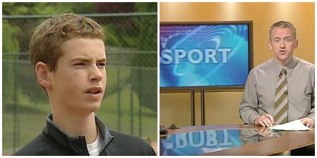 Meet 14-year-old ‘Andrew’ Murray at the beginning of his journey to world No 1 in brilliant BBC clip