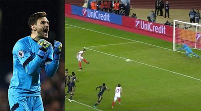 Watch Hugo Lloris pull off brilliant penalty save to deny Radamel Falcao