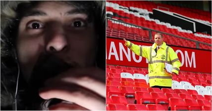 Students who spent night in Old Trafford release footage of how they breached security